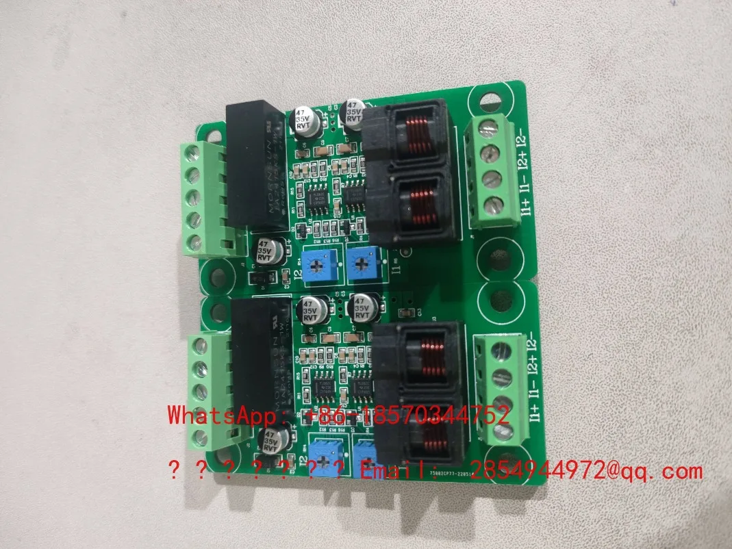 Injection Molding Machine Computer 0-1A Current To 0-10V Voltage Signal Conversion Board Inverter