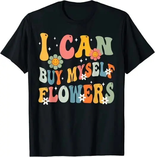 GusseaK «я могу купить себя», забавная самолюбимая лучшая Футболка с цветами, высокое качество, 100% хлопок, короткий рукав