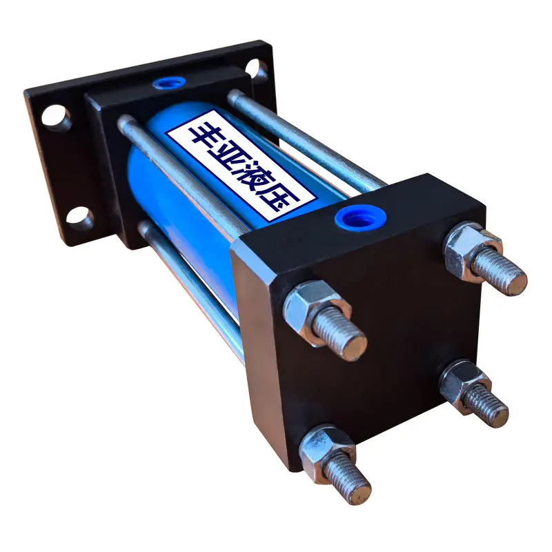 MOB-FA flange lightweight pull rod hydraulic cylinder 5063/80X50X100 with flange plate low-pressure hydraulic cylinder