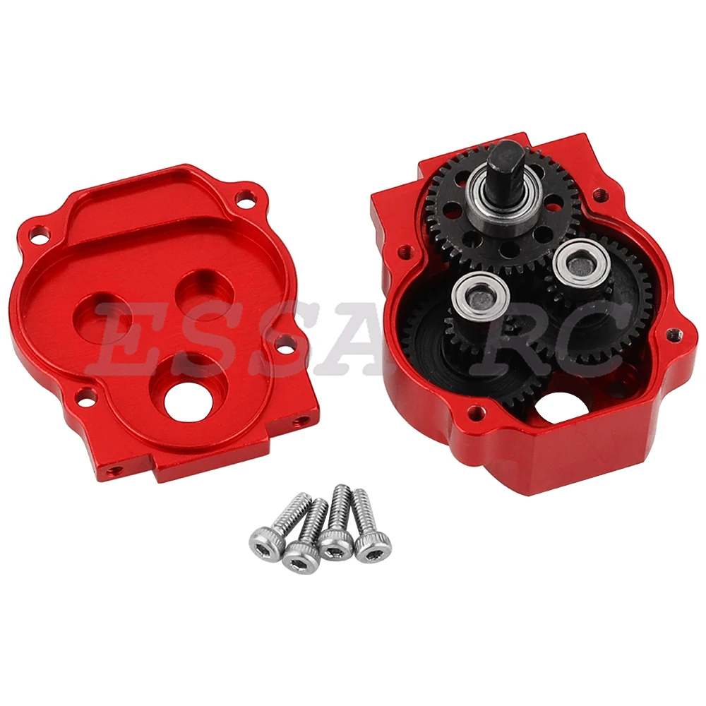 1PC Metal Transmission Gearbox and Gears for RedCat 1/18 RC Ascent18 Ascent-18 Truck Model Upgrade Accessories Parts