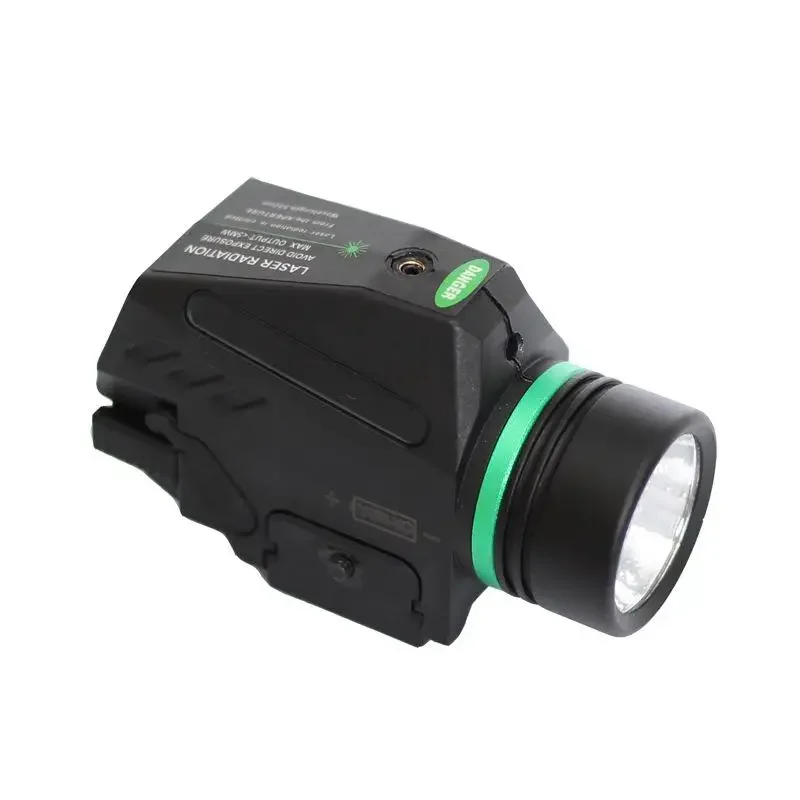 Mira de Metal láser nocturna verde/roja, abrazadera Universal de 11/20mm para riel, Rifle de aire, accesorios para pistola de tiro de caza al aire libre