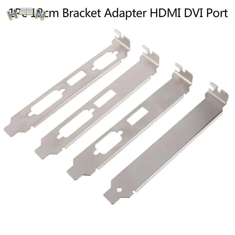 1Pc Low Profile Bracket Adapter HDMI DVI Port For Half Height Graphic Video Card Set Computer Cables Connectors