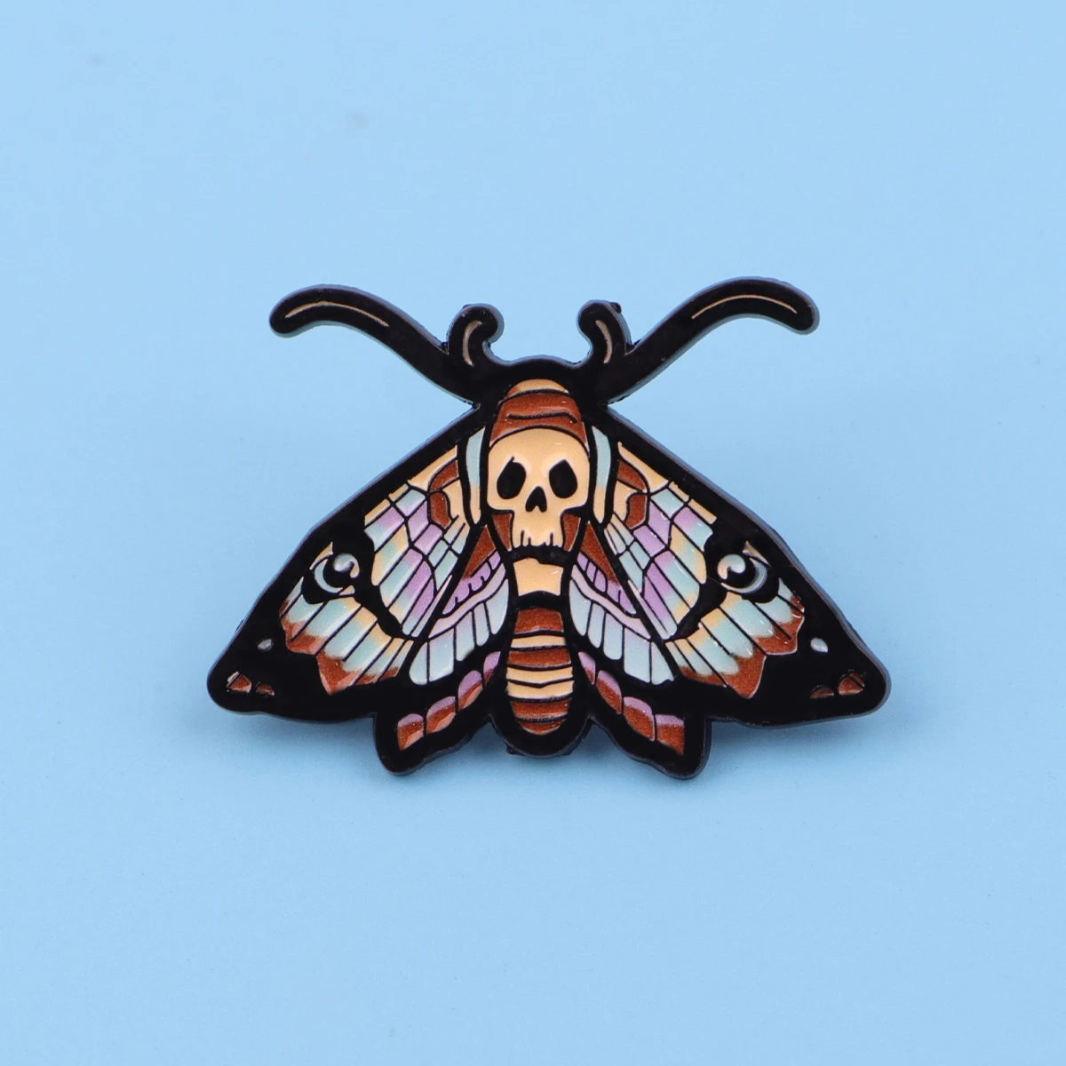 Halloween Moth Brooches For Women Dragon Enamel Pin Metal Badge Jewelry Clothing Backpack Accessories Holiday Gifts