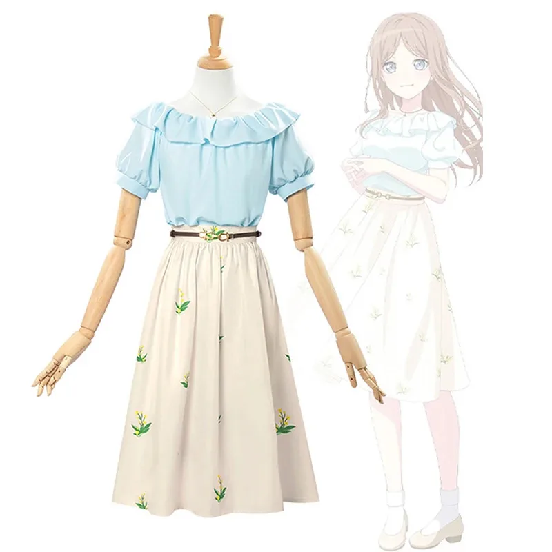 أزياء أنون شيهايا التأثيرية أنيمي سيو ناجاساكي لعب الأدوار أزياء حفلات الهالوين كرنفال للنساء mj:3