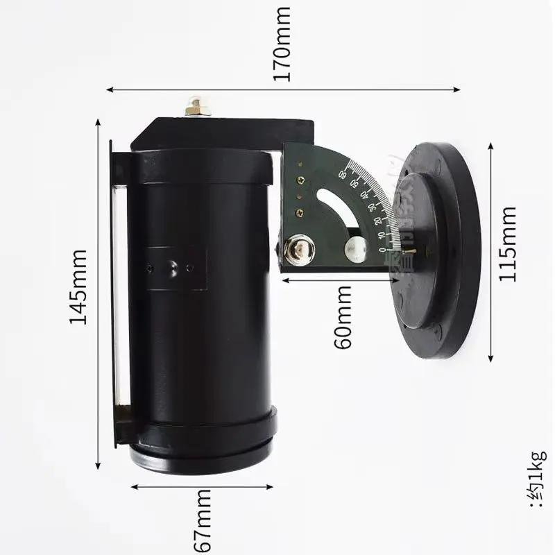 Dark‑Tube Sunshine Recorder Instrument for Meteorological Observation Geography Teaching Laboratory Demo Educational Equipment