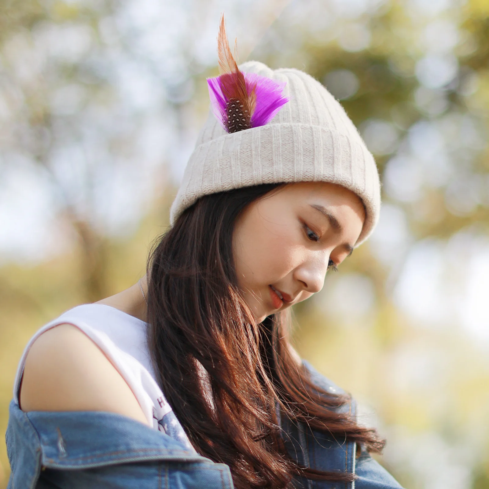 

14Pcs Decorations for Hat Brooches Straw Hats Clothes Hair DIY Craft Accessories Party Wedding Photo Props Colorful