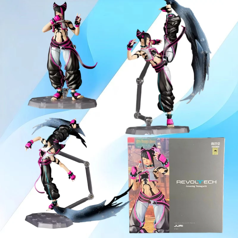

В наличии Оригинальная модель Kaiyodo Han Juri Mobility Toys Revoltech Amazing YAMAGUCHI SF6