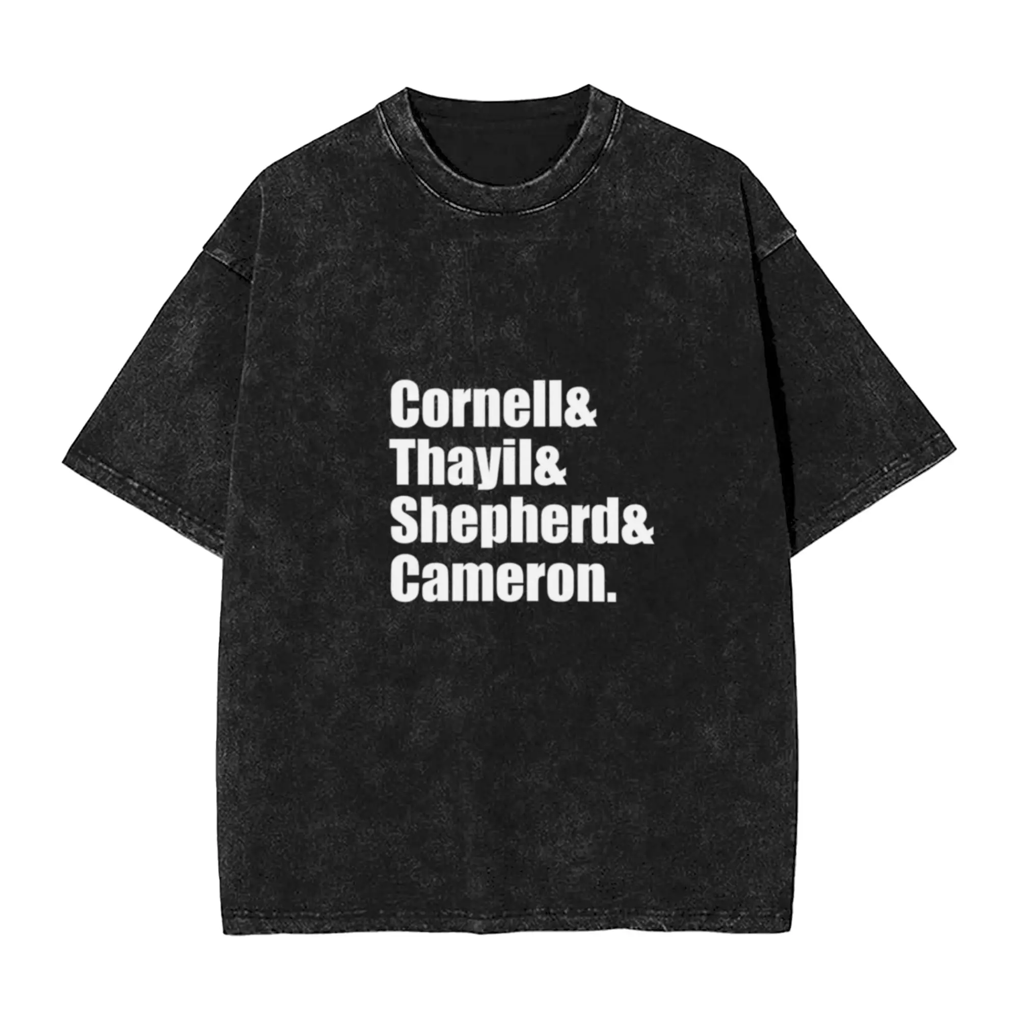 SG last names Unique Trendy A Washed T Shirt Men's Women's Oversized Cotton Tees Tops