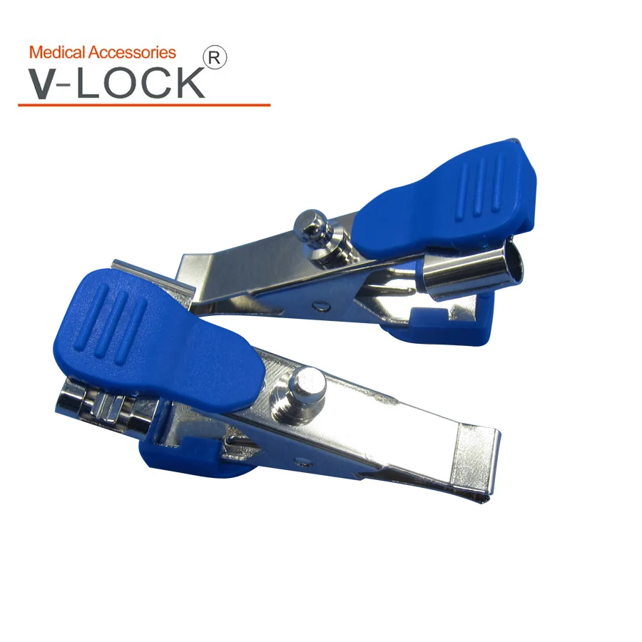 

2024V-LOCK High Quality electrode clip, snap,banana 4.0,din 3.0 to clip, 10pcs/pack