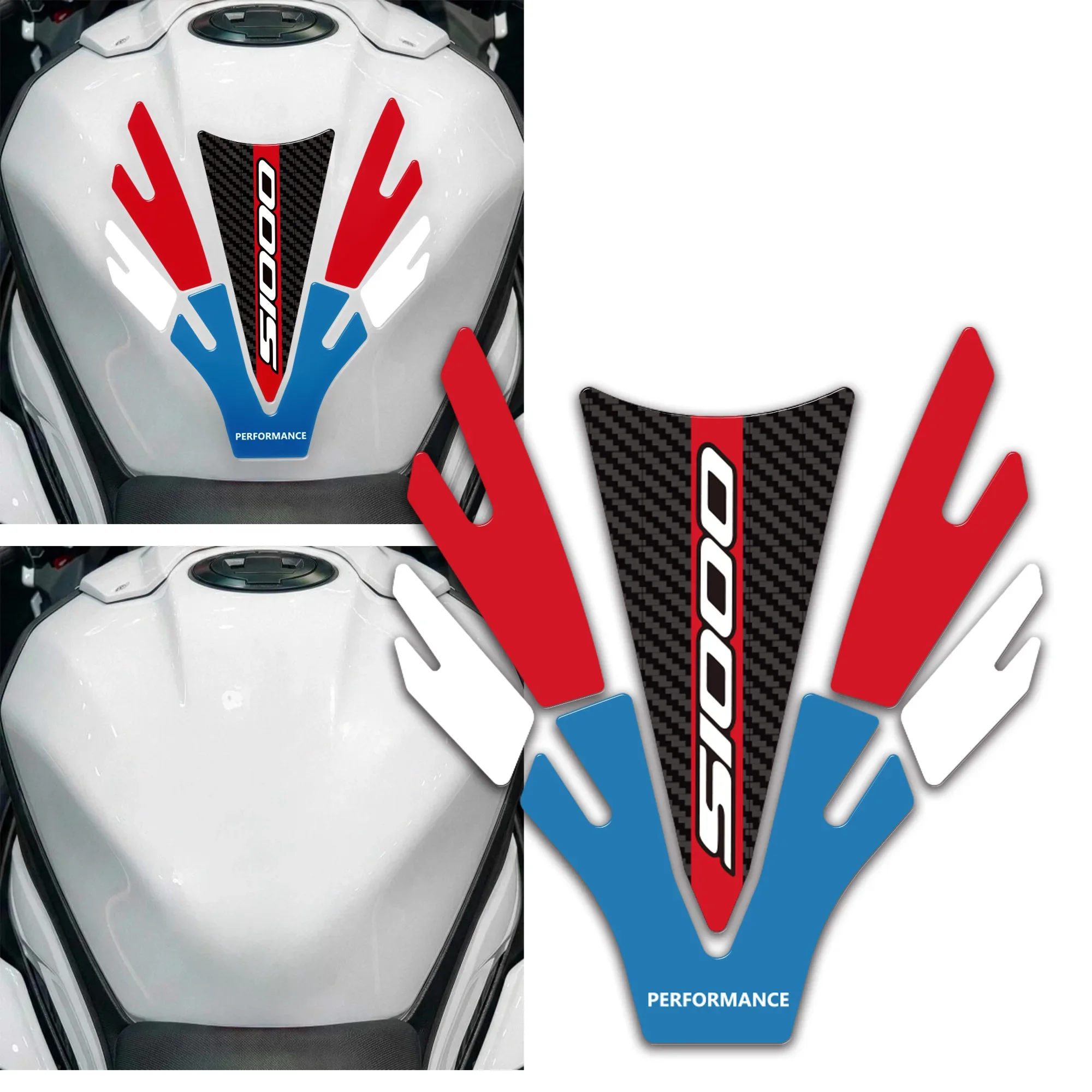 NEW For S1000RR S1000R Tank Pad Fuel Knee Anti-Slip Stickers Decals Protector 2009-2026