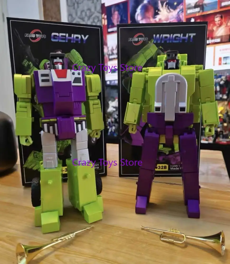 

In Stock Transformation Toys FansToys FT-32A FT32A FT-32B FT32B Destroyer Scraper MP Scale Action Figure Robot Collection .Gift