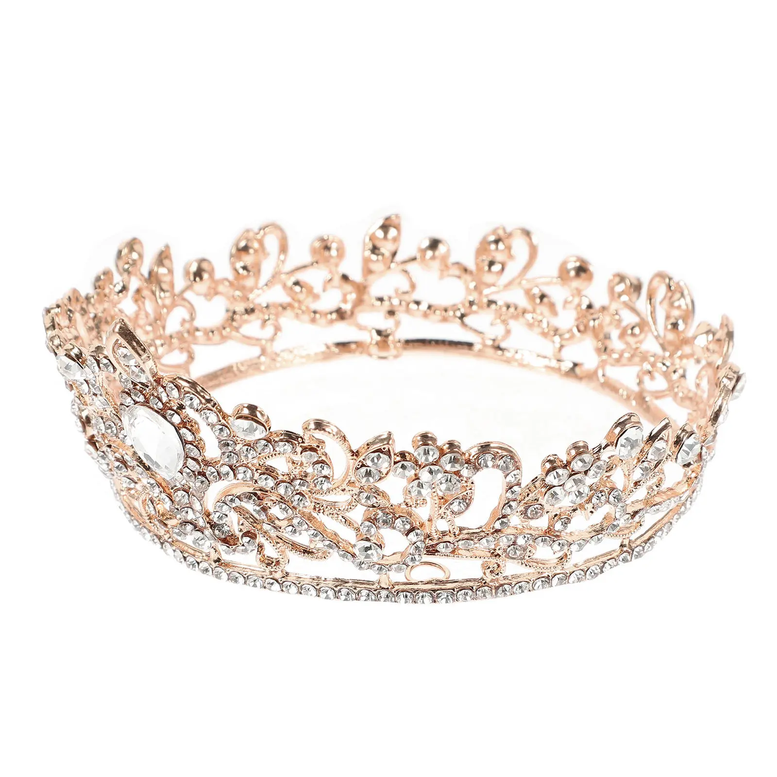

Elegant Bridal Crown Wedding Dress Headdress Delicate Vintage Shiny Decorative Wedding Tiara Bride Hair Accessory Elegant Hair