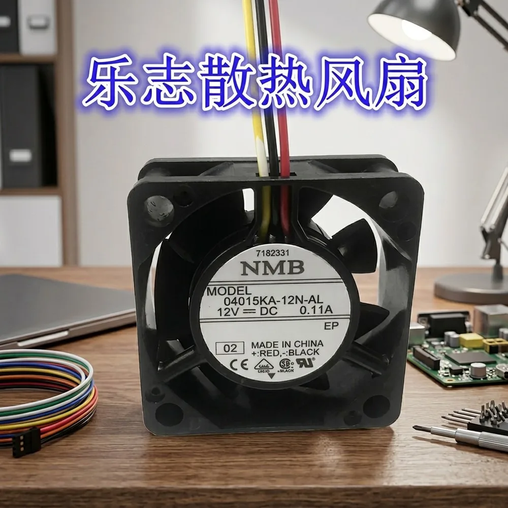 

For NMB 04015KA-12N-AL 4015 DC12V 0.11A 3-wire inverter silent cooling fan