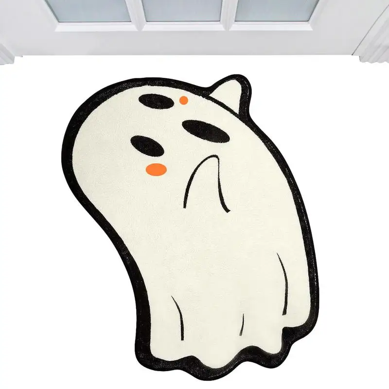 Anti-Slip Doormat Living Room Mat Ghost Face Horror Movie Balcony Carpet Entrance Door Rug Bedroom Decor