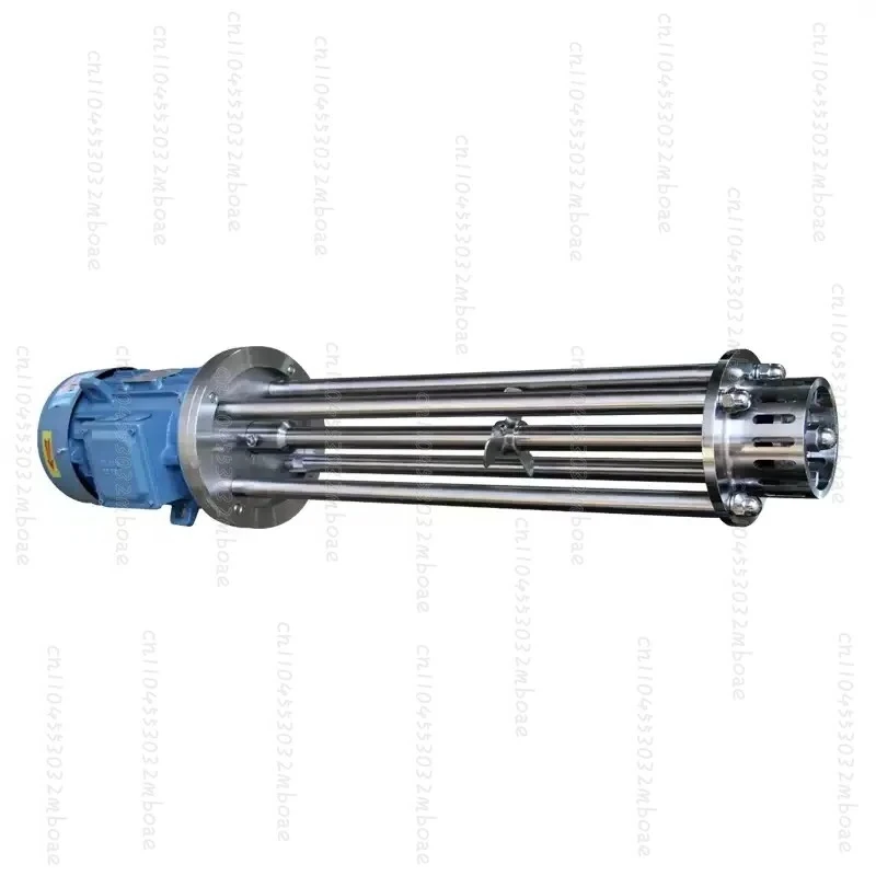 Industrial 304 Stainless Steel High Speed Shear Homogenizer Head Emulsifier Mixing Blending Dissolving Machine for Homogenizing