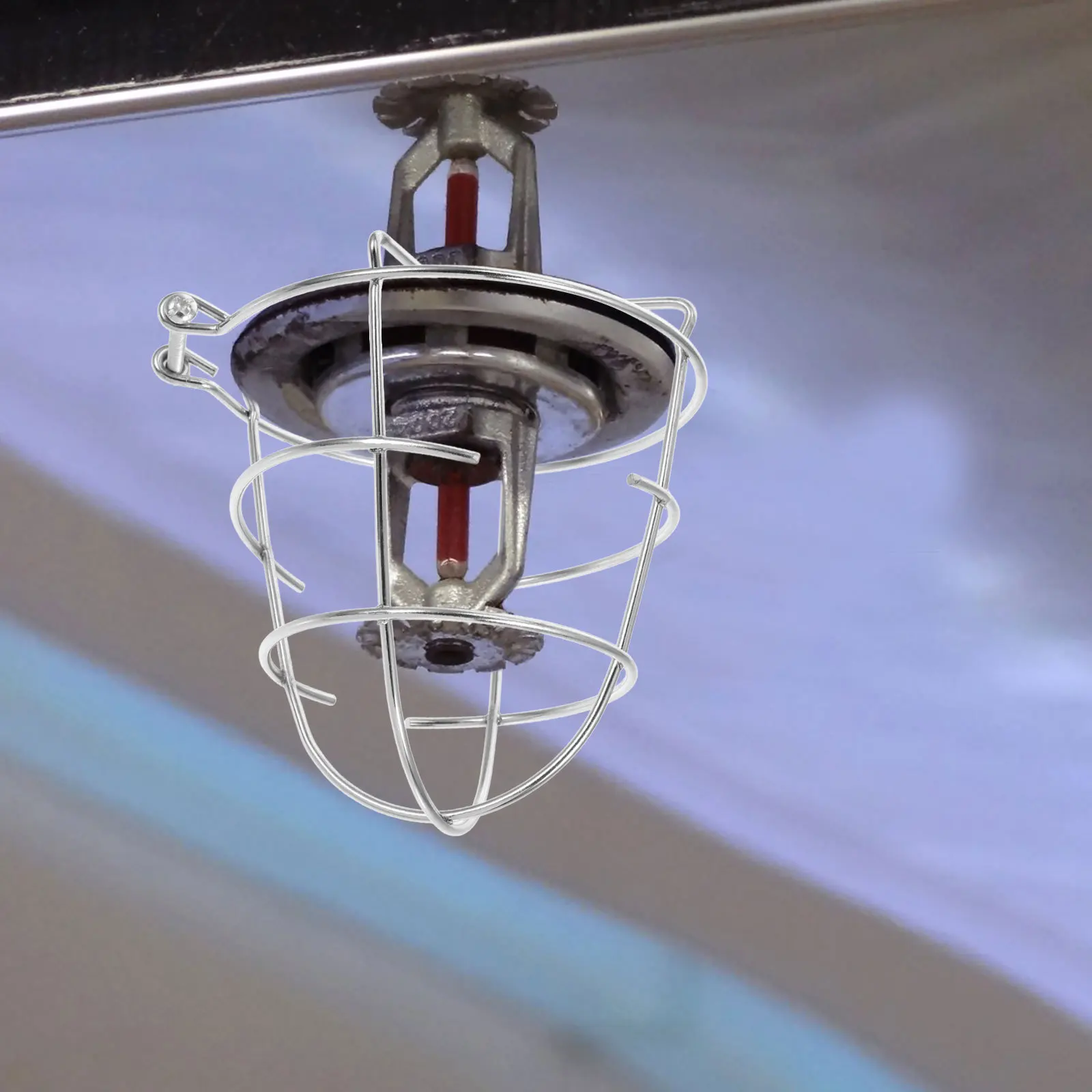 Fire Sprinkler Head Protector Cap with Adjustable Support Design for Residential Commercial Buildings Sprinkler Head