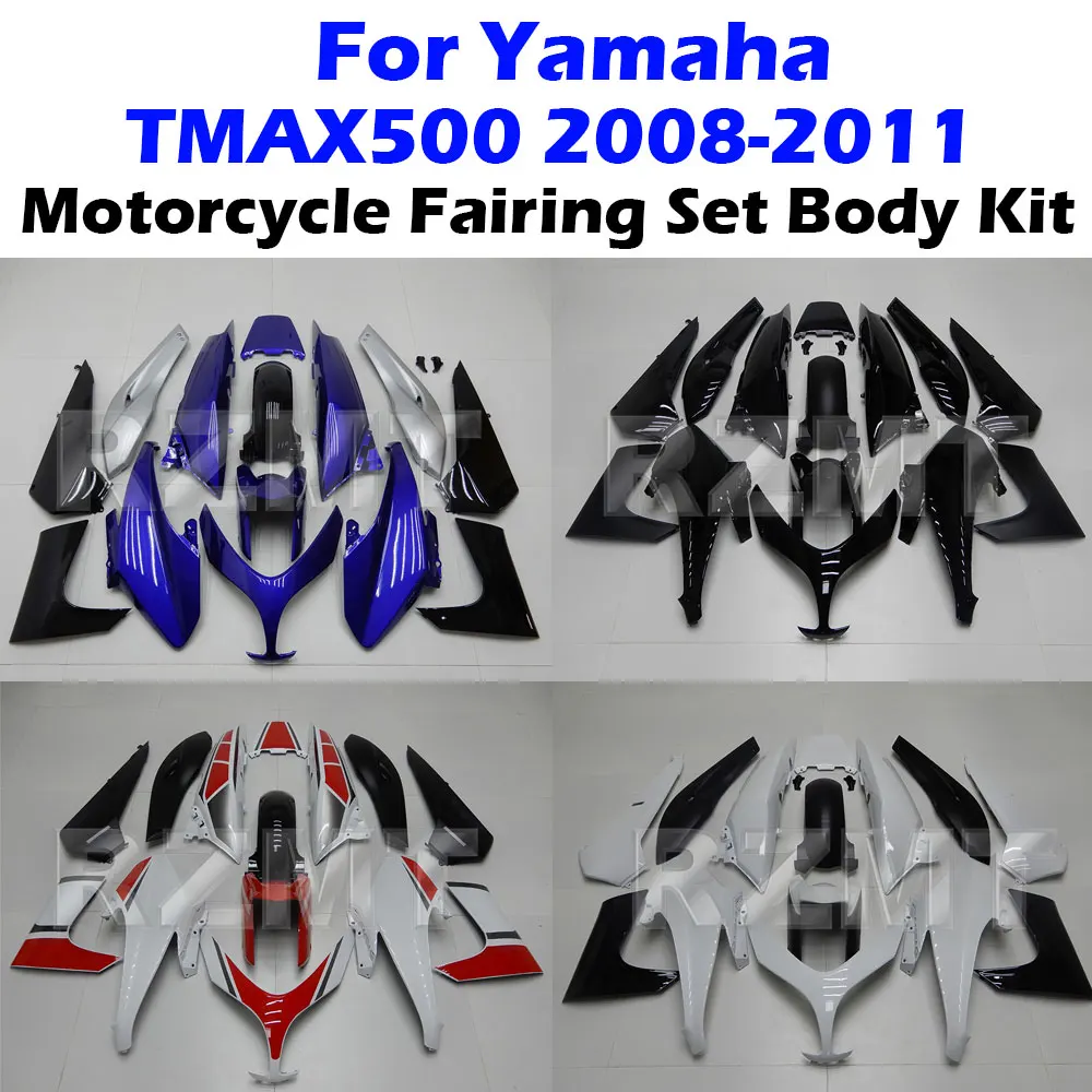 TMAX 500 Fairing Motorcycle Set For YAMAHA TMAX500 2008-2011 Body Kit Decoration Plastic Guard Plate Accessories Shell Injection