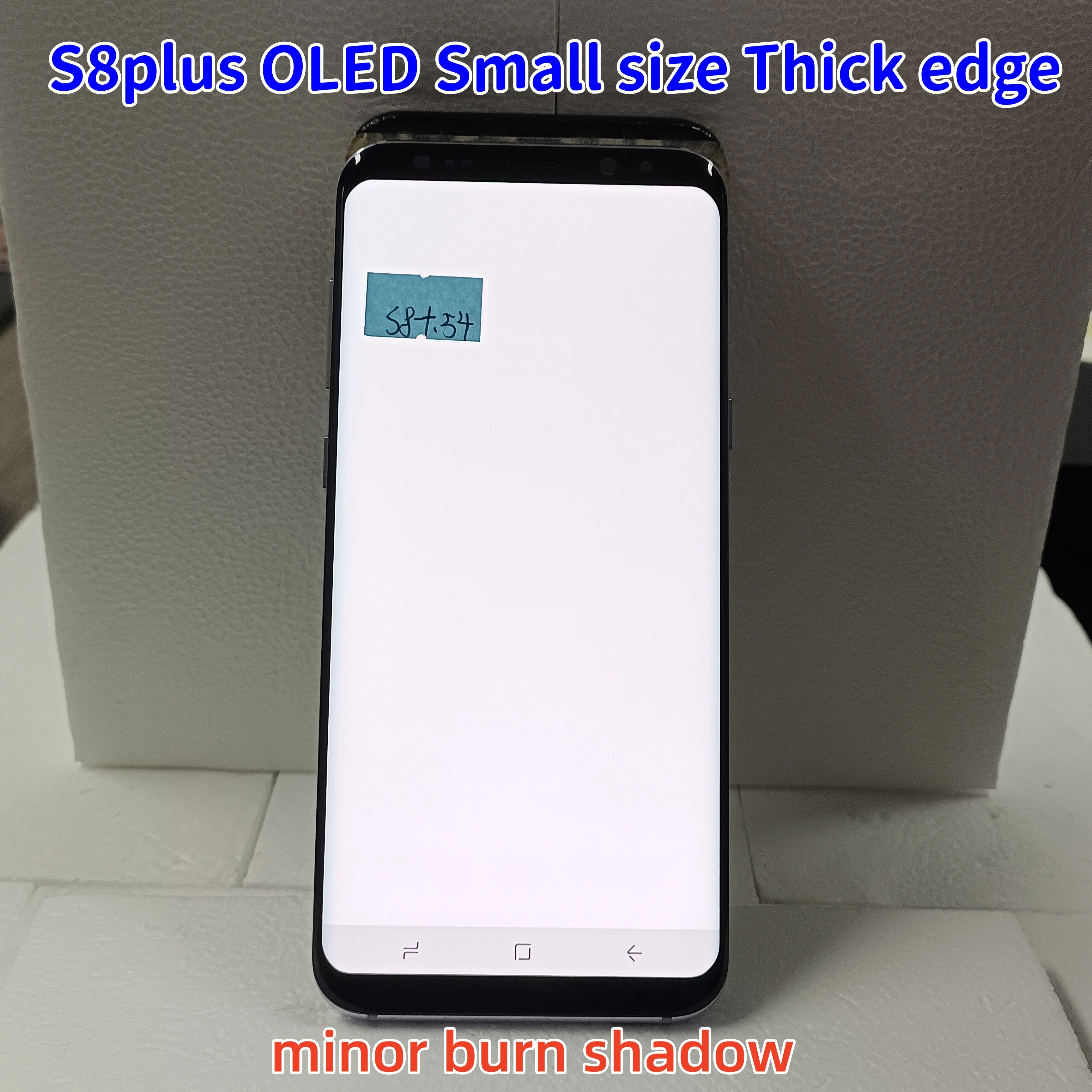 

6,2 дюйма, 100% тестовый экран для S8 Plus G955, ЖК-дисплей, сенсорная панель, дигитайзер в сборе с дефектом для Samsung Galaxy S8 Plus G955f