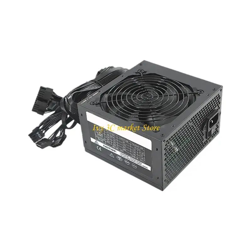 

D7YC Graphics Card 400W Mining Power Supply Mining Power Supply Unit with Cooling Fan For Computer Graphics Accessories