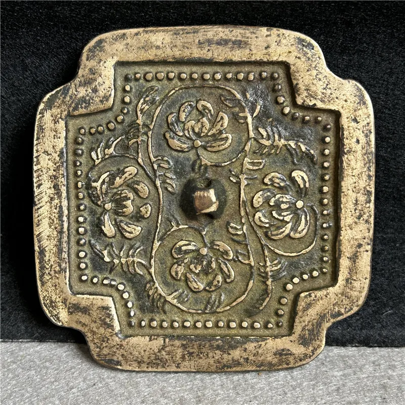 Bronze Crafts: Han Dynasty Exquisite Green Rust and Gilded Bronze Mirrors 2223, Rich and Rich