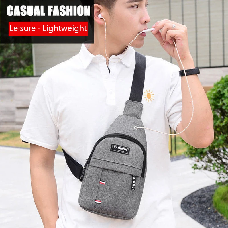 Outdoor Mountaineering Chest Bag Shoulder Slanting Cross Cycling Bag Oxford Cloth Sports Bag