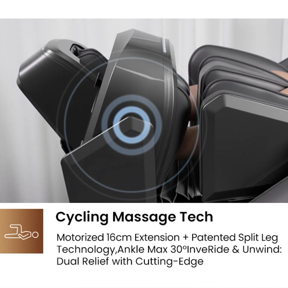Massage Chair 3D with Zero Gravity Full Body with Voice Control,Back Heating,Bluetooth Speaker,Foot 3D Massage Chair