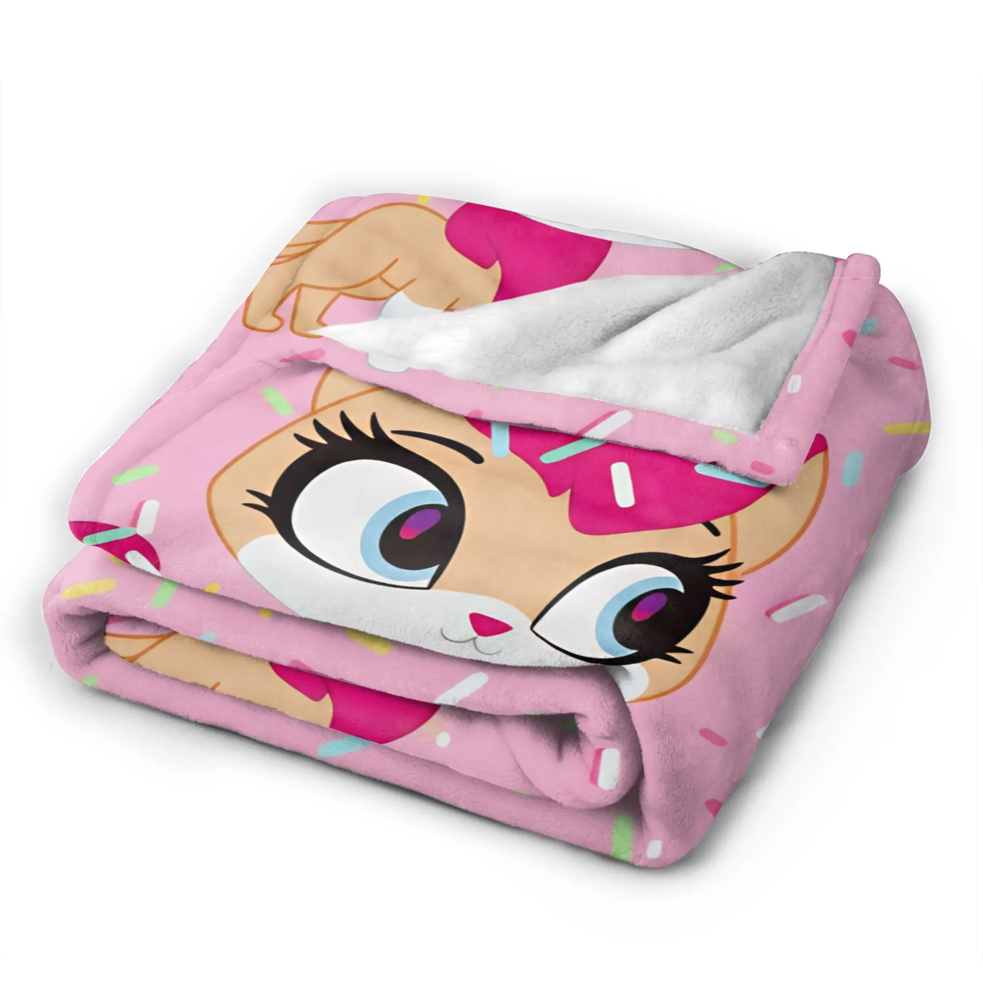 Littlest Pets Shops Throw Blanket Soft Cozy Fashion Blanket  For Outdoor Plane Travel Flannel Bedspread Bed Cover