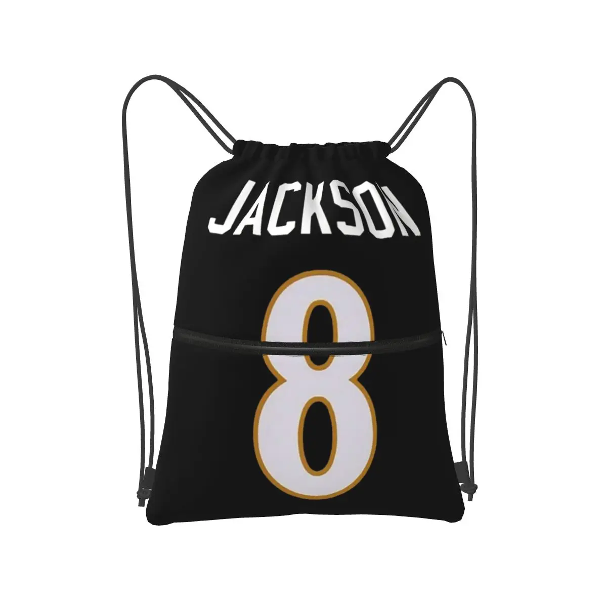 

Lamar Jackson Backpacks Multi-function Drawstring Bundle Pocket Shoes Bag Book Bags for Man Woman School