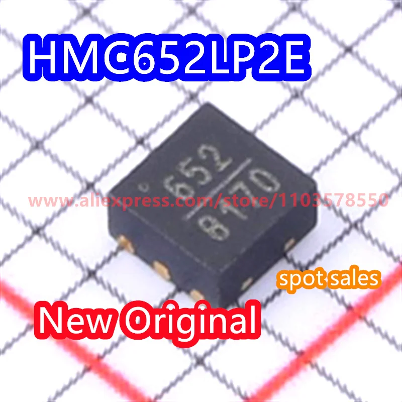 

(1PCS) 100% New original HMC652LP2E RF filter attenuator IC chip HMC652LP2ETR HMC652 package QFN code 652