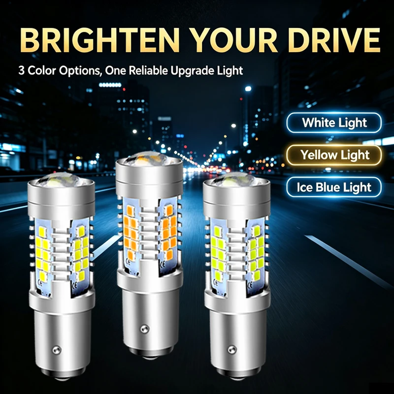 2x 30SMD LED Reverse Backup Light Lamp for Alfa-Romeo Brera 2006-2010 2007 Backup Lamp 1156 BA15S P21W 7506 Bulb Car Accessories
