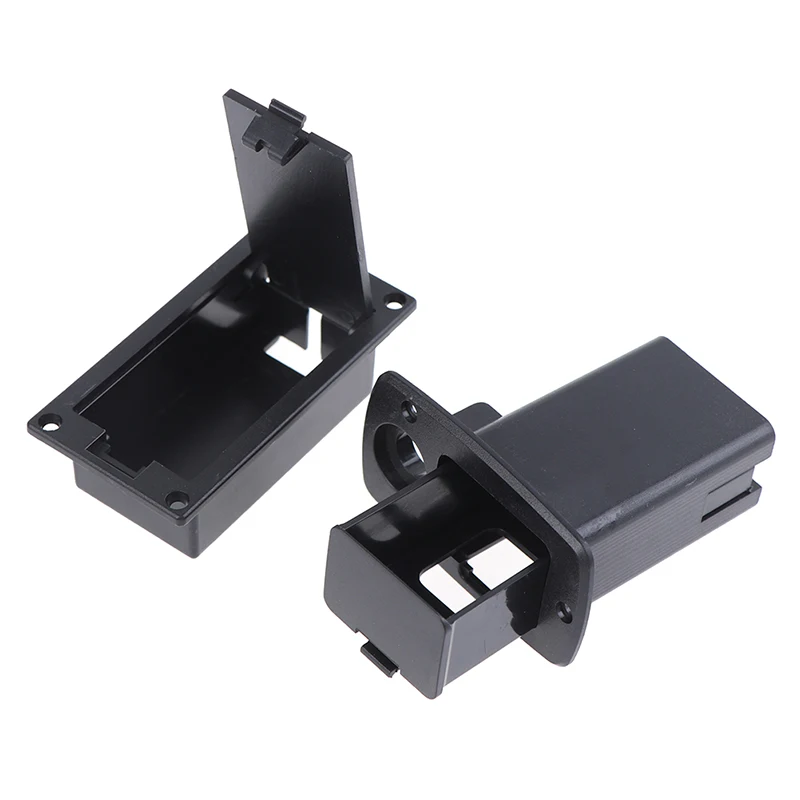 Active Bass Guitar Pickup 9V Battery Boxs 9 volts Battery Holder/Case/Compartment Cover Plug and Cable Contacts