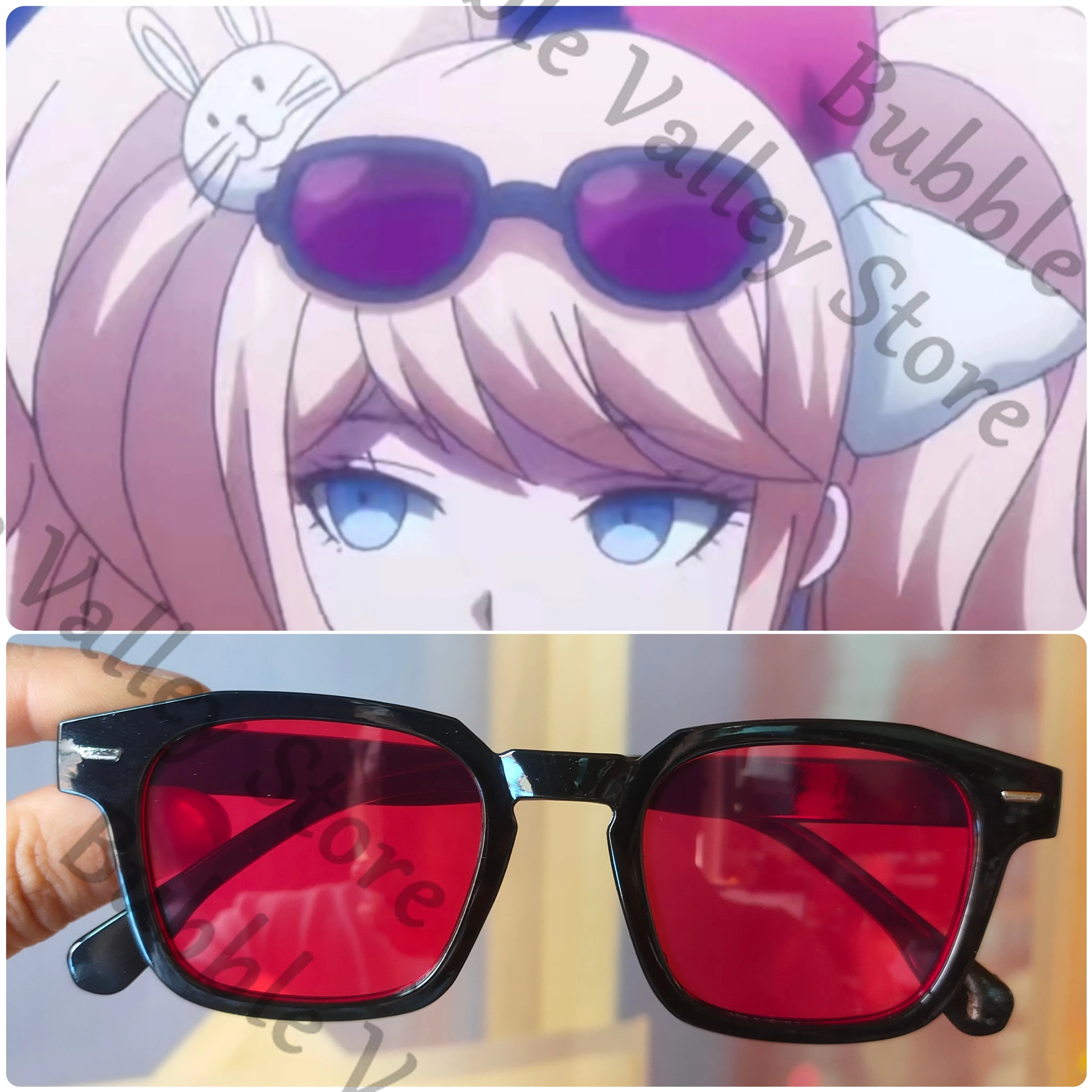 نظارات أنمي دانغانرونبا إينوشي - مراجعة Anime Cosplay Glasses وسعره