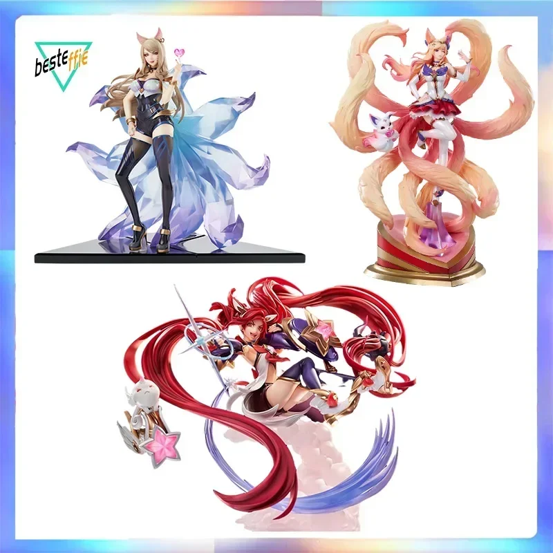 GSC League of Legends Star Guardian Ahri Nine Tailed Fox Runs Out Jinx Action Figure Star Guardian figures boy birthday toy gift