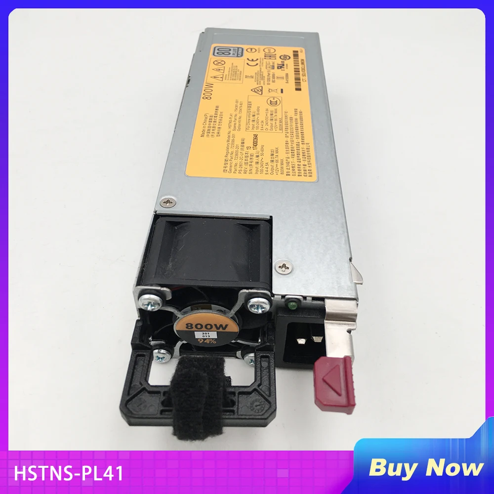 

For HP Gen9 G9 Server Power Supply 723599-001 754381-001 723600-201 720479-B21 800W HSTNS-PL41