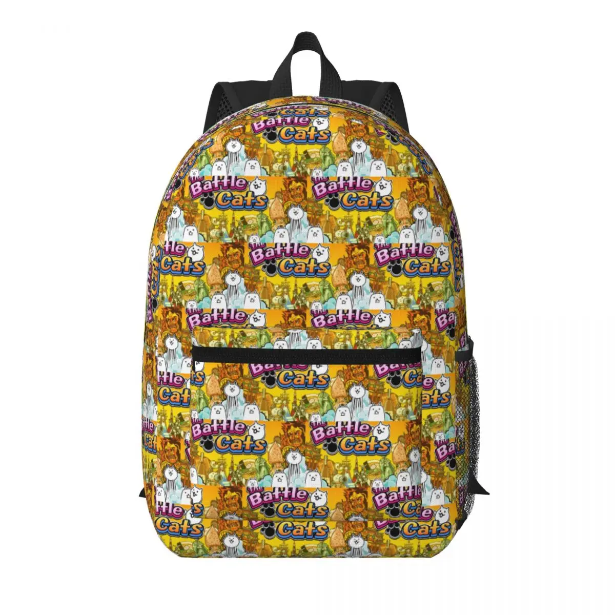 

Nyanko Great War Battle Cats 3 Student Backpack School Bag Hiking Travel Daypack for Men Women Bookbag Shoulder Bags