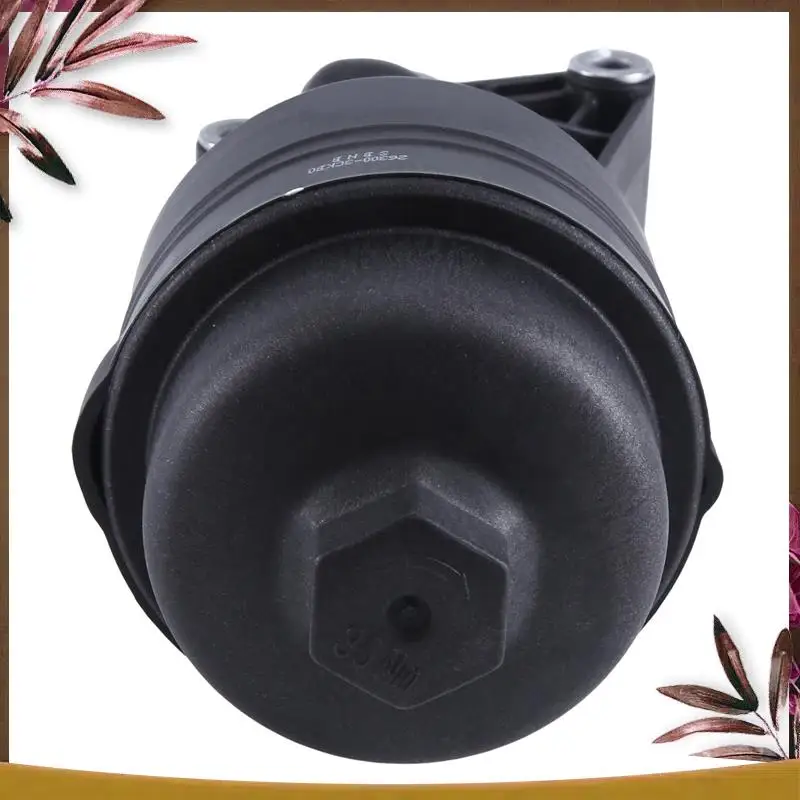 

AB59-1 шт. 26300-3CKB0 корпус автомобильного масляного фильтра в сборе, черные автомобильные принадлежности для HYUNDAI GENESIS 3.8L 2015-2016