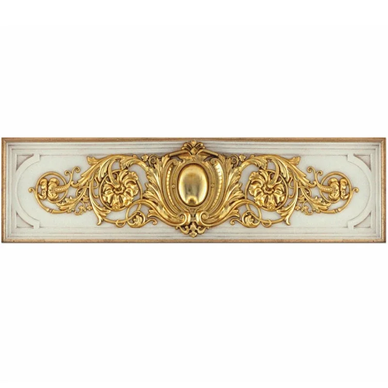 Wholesale Classical Style Interior Wall Paneling Handmade Mold Wall Board Plastic Panel For Top of Door