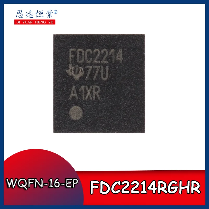 1pcs Original FDC2214RGHR WQFN-16-EP 4-channel, 28-bit, capacitor-digital converter chip