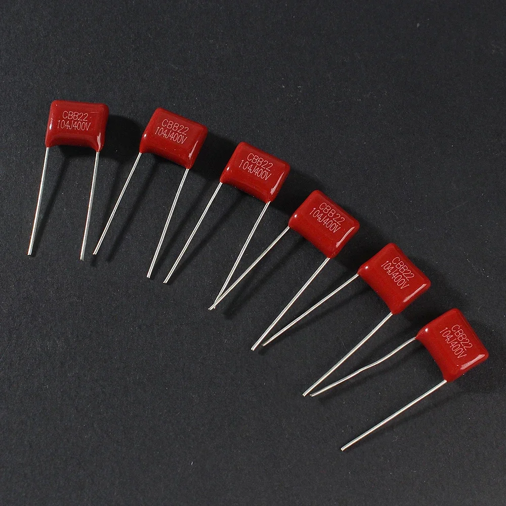 40 Teile/satz CBB Kondensatoren Sortiment 400V 104J 0,1uF/100nF 224J 0,22uF/220nF 334 0,33uF/330nF P10mm Polypropylen Film Kondensator