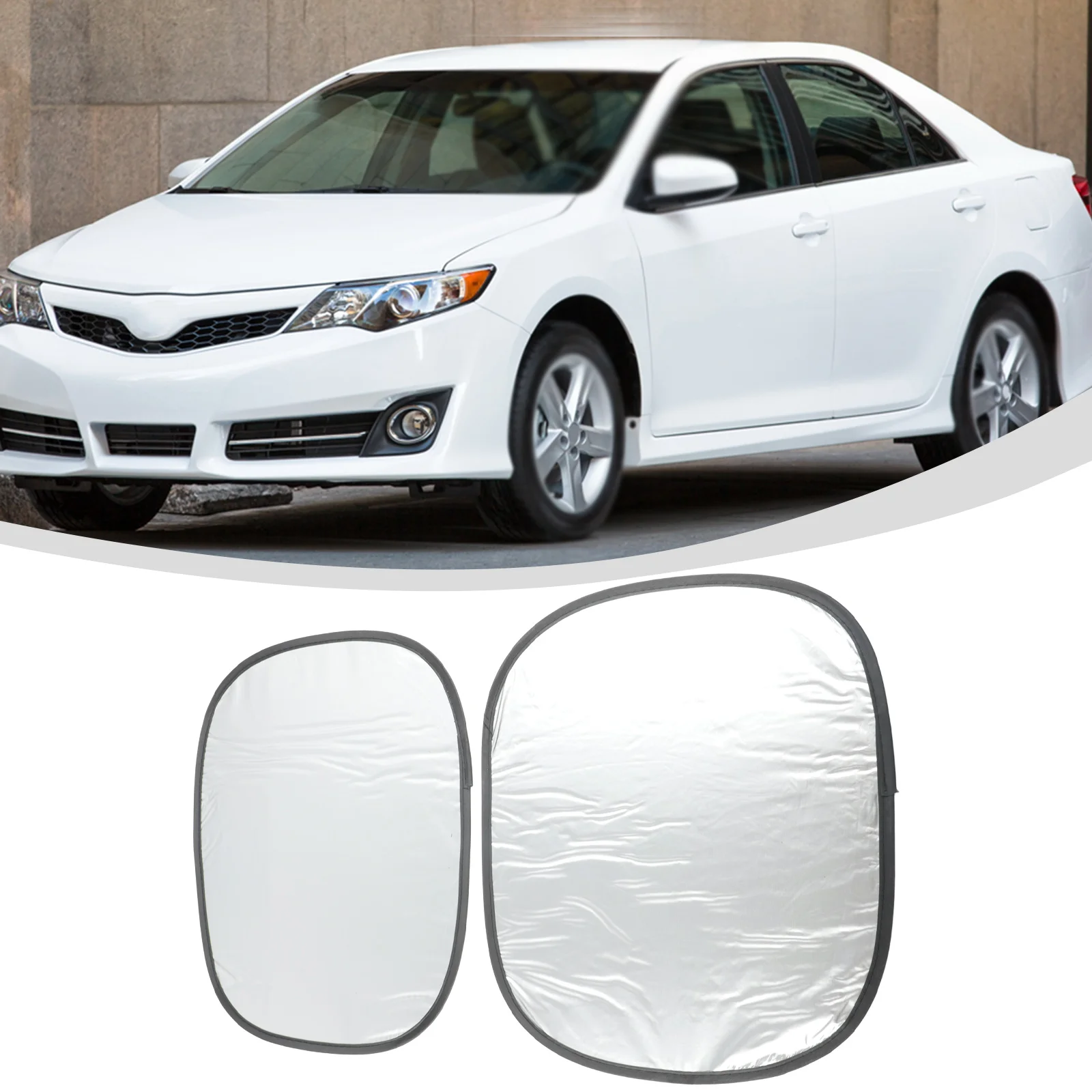 For Car Side Window Sun Shade Constructed with PET Static Film for Effective Sunlight Attenuation and Passenger Eye Comfort