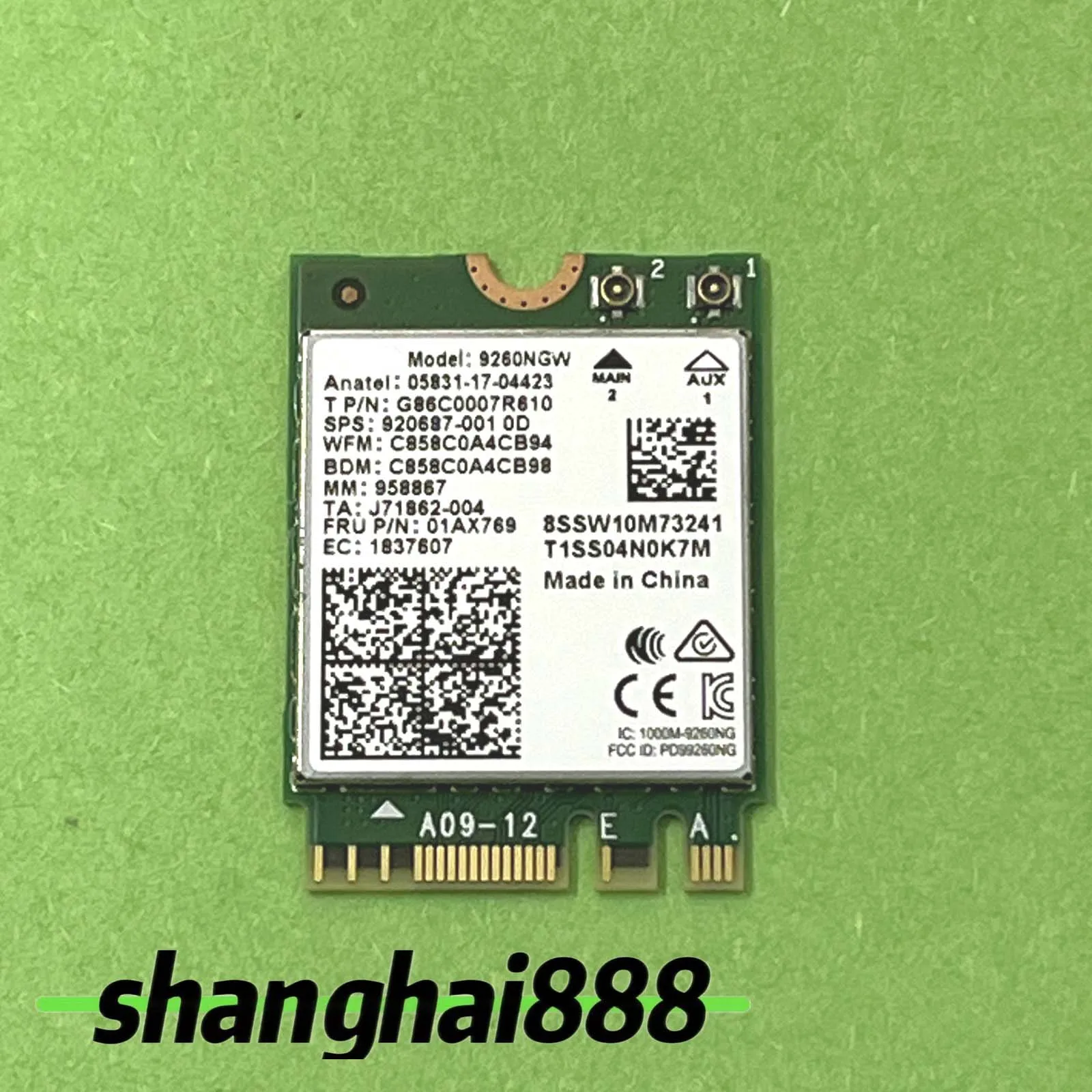 new for HP EliteDesk 705 G5 DM desktop mini WIFI card Bluetooth 9260NGW