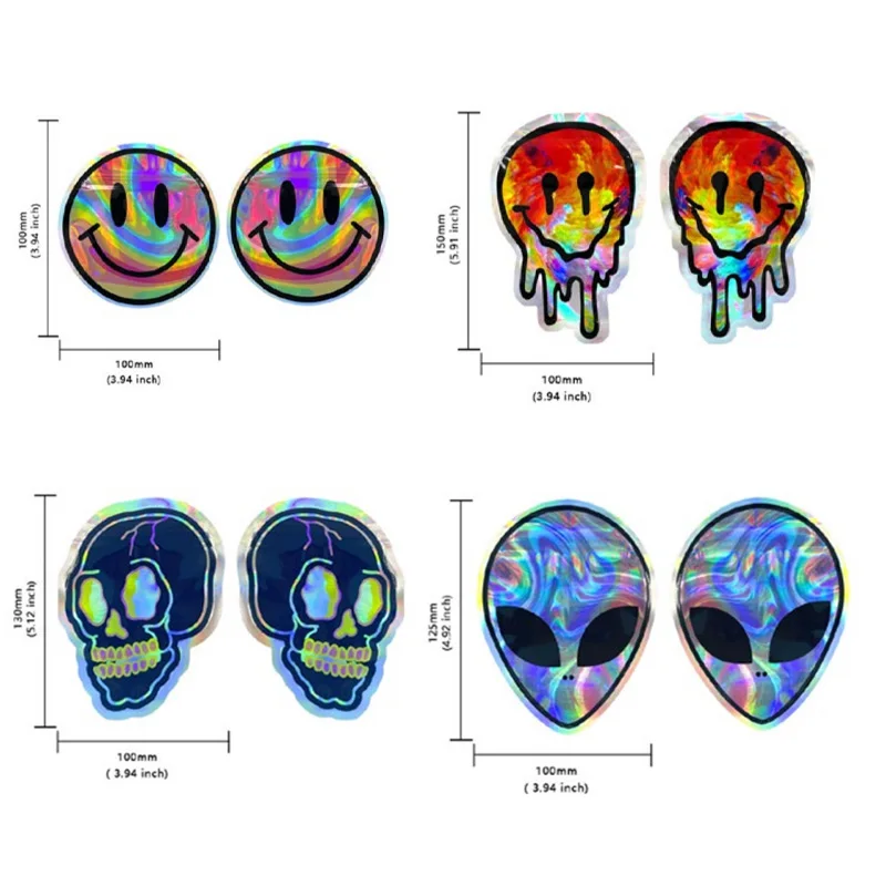 

3.5G Irregular Shape Storage Pouch Spice Coffee Powder Zip Lock Bag Cartoon Plastics Packaging Bags Anti-oxidation Mylar Pouches