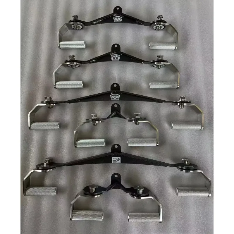 2026 New Lat Pulldown Bar Handle 360 ° Rotary Magnetic Grip Holder 6-piece Bracket for Fitness Cable Machines
