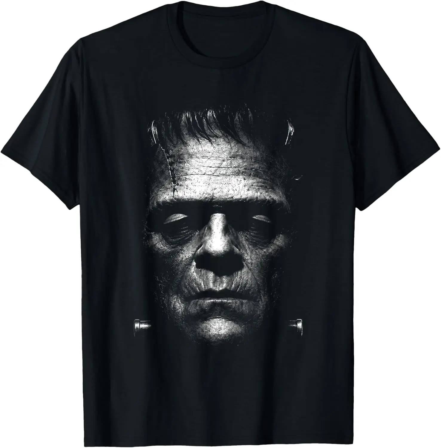 Frankenstein Monster And Bride Halloween Matching Couple T-Shirt Premium heavyweight pure cotton—stylish, versatile, and unisex; a perfect Christmas gift suitable for year-round wear.