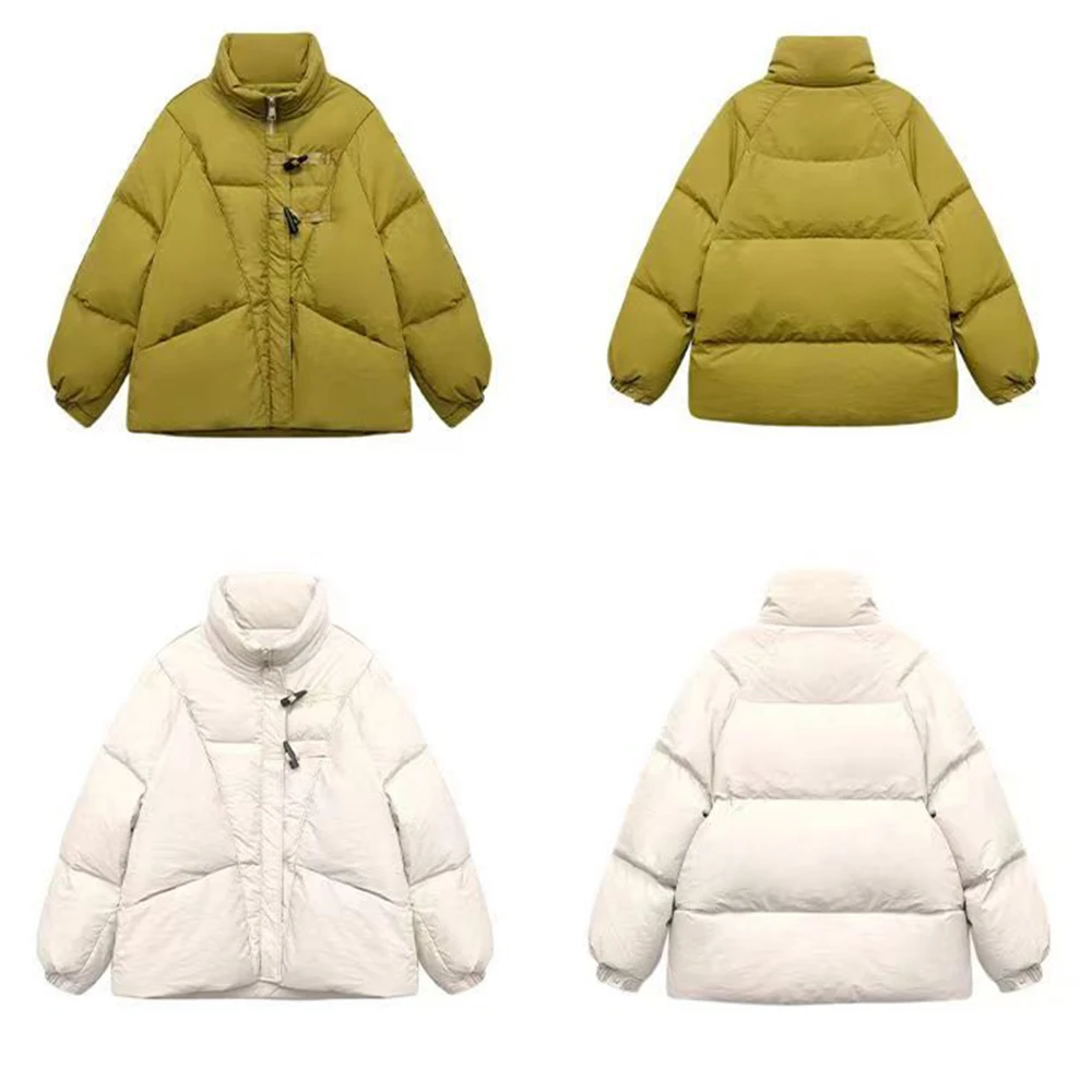 2025 National Padded Jacket Women's Design Sense Niche Autumn  Winter New Thickened Padded Jacket Versatile Bread Clothing Trend