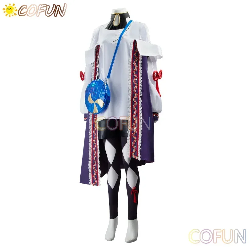 

COFUN [Customized] Game FGO 8th Anniversary Xu Fu Cosplay Costume Live2d Halloween Outfits Women New Suit Uniform