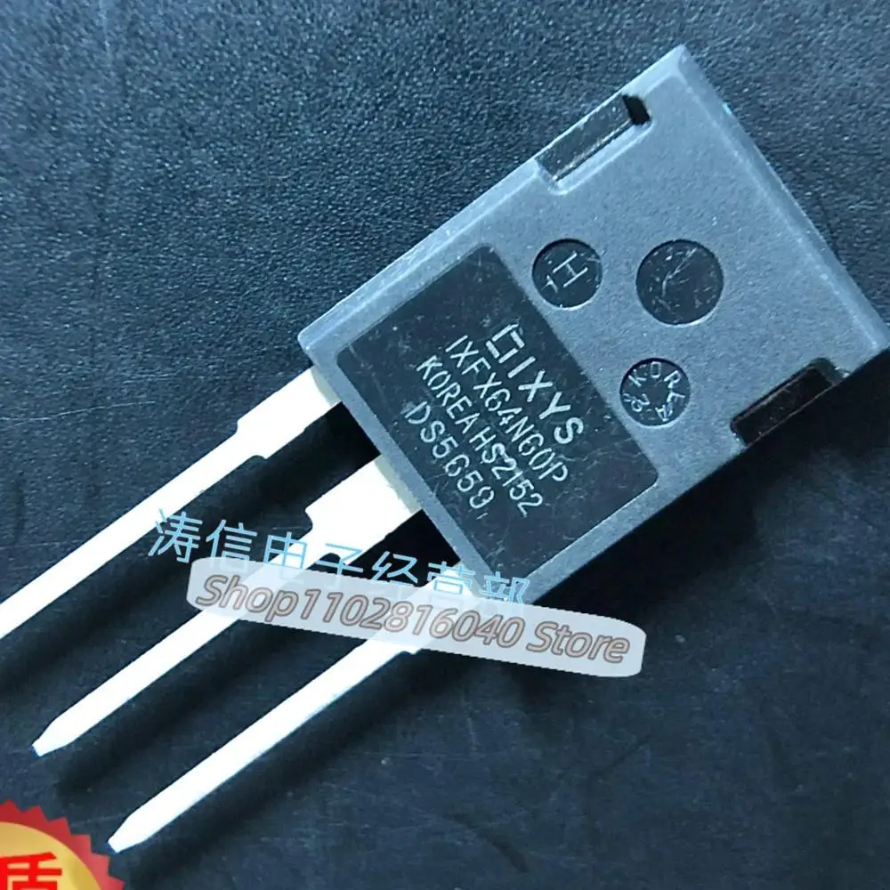 

10PCS/Lot IXFX64N60P TO-247 64A 600V Best Quality Imported Original Spot