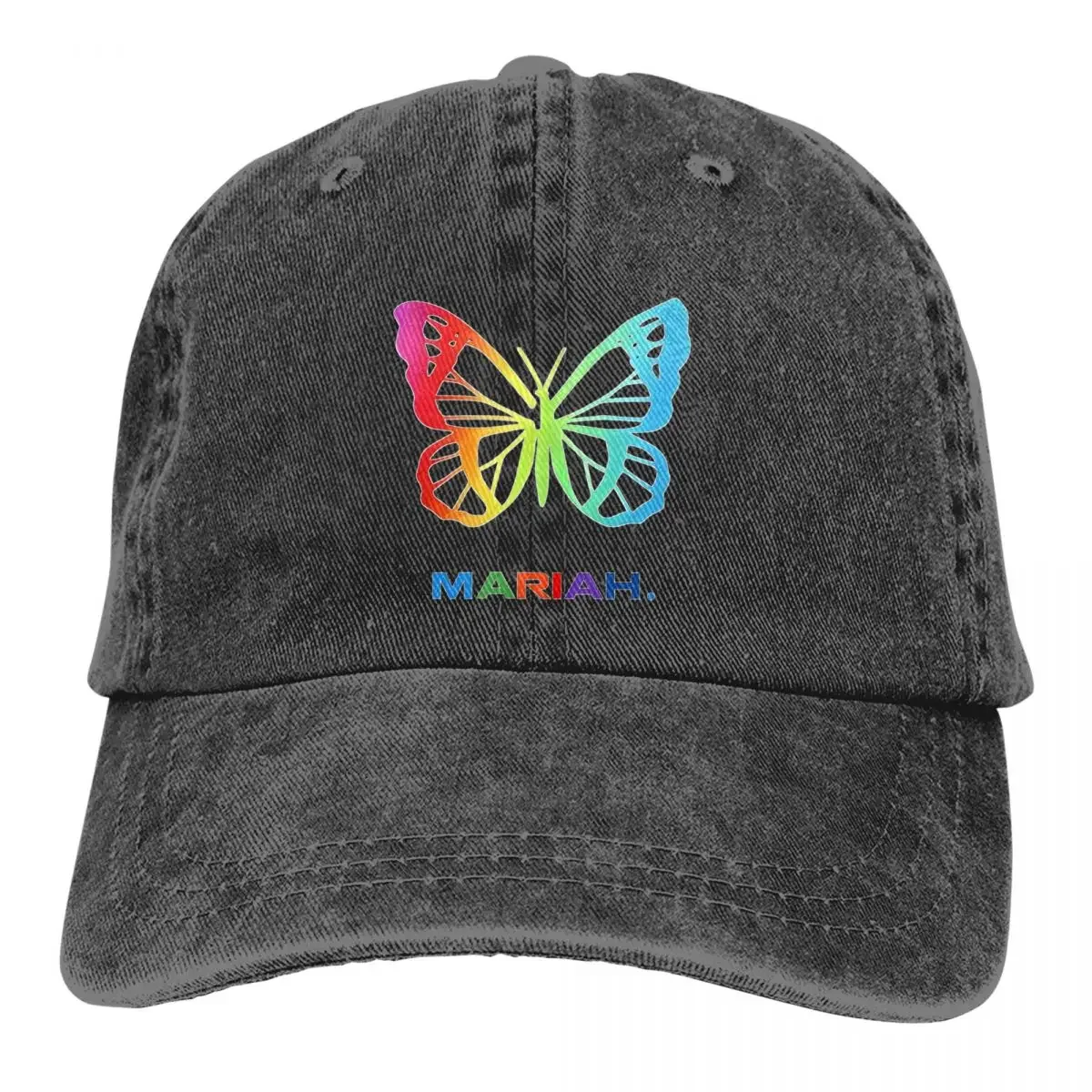 Merleh Carey Baseball Caps Unisex Distressed Snapback Hat Songbird Queen Of Christmas Adjustable Fit Caps Hat