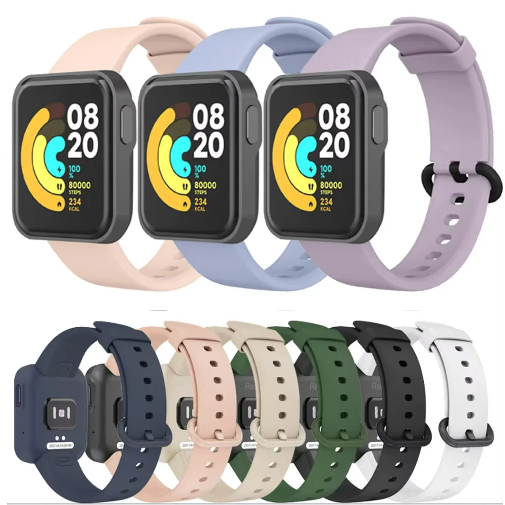 New Color Silicone Strap For Xiaomi mi Watch Lite/Redmi Watch Lite Band Bracelet For Xiaomi Mi Watch 2 Lite/Redmi Watch2 2030