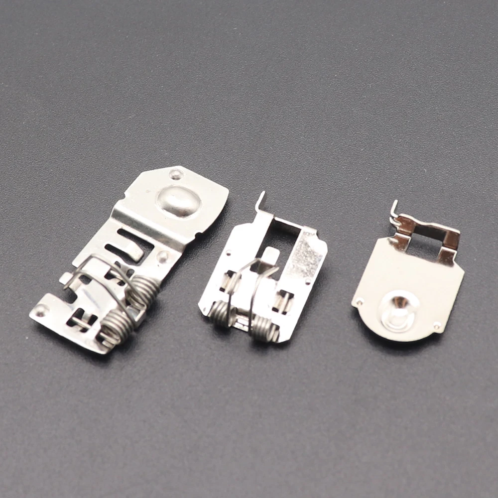 1-10Set Battery Holder for WII Game Remote Controller Joystick Joypad Nunchuck Hand Curved Game Handle Accessories